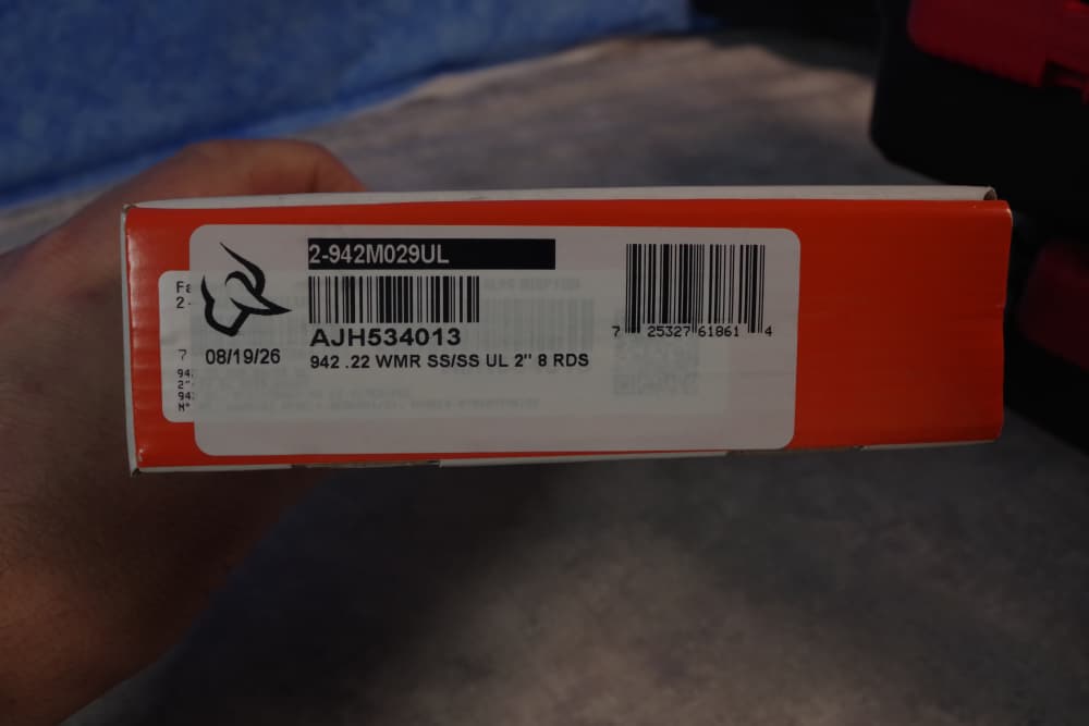 Nib Taurus 942M UL 22 wmr revolver 2" 8rds 2-942m029ul-img-2