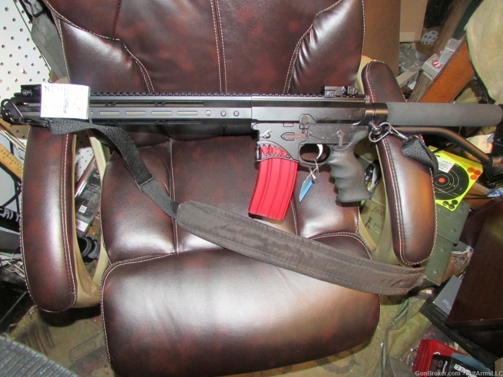  AR 15,SHARPS BRO. HELLBREAKER, AR15, 18" BLD. 5.56x45, CUSTOM BUILD-img-11