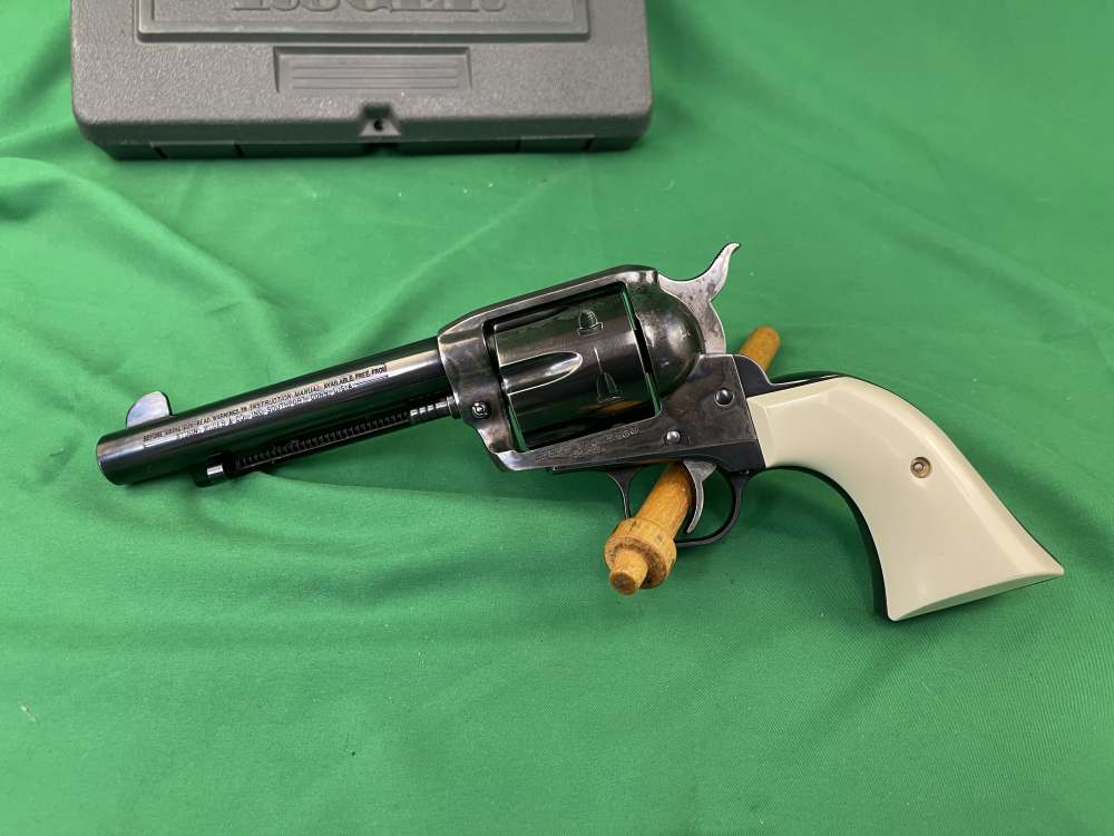 Ruger Vaquero 45 Colt Ivory Grips Case Colored-img-11