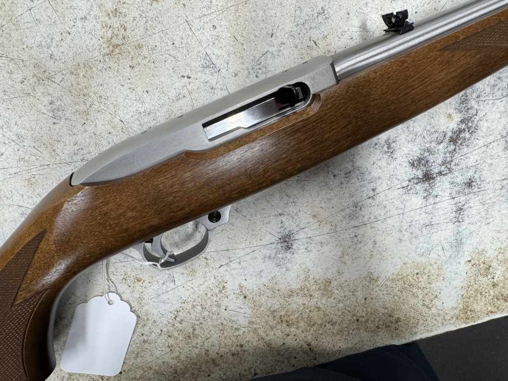 Ruger 10/22 International Stainless Steel Mannlicher 22LR Like New # 01131 -img-13