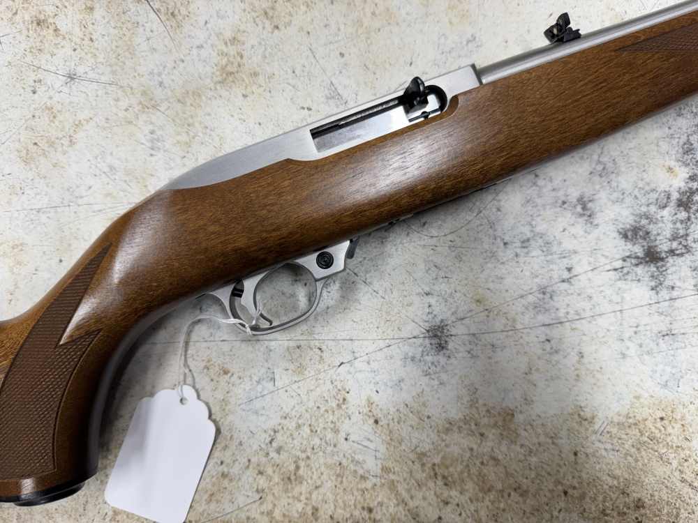 Ruger 10/22 International Stainless Steel Mannlicher 22LR Like New # 01131 -img-12