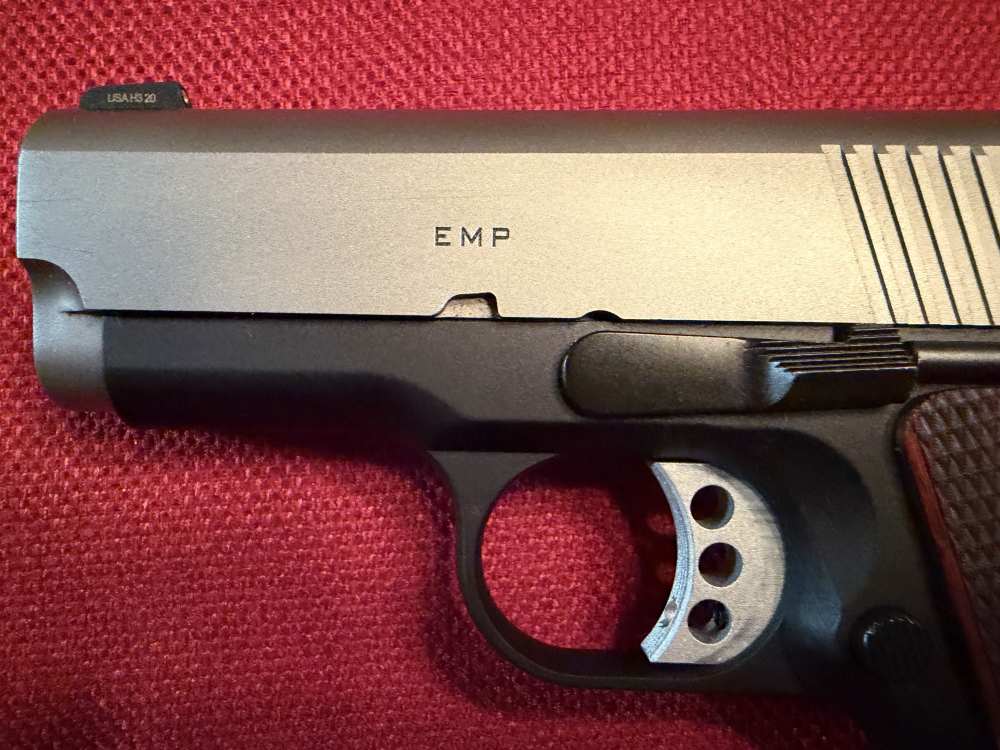 SPRINGFIELD ARMORY EMP MICRO-COMPACT 9MM • 3" BI-TONE 1911 • 3 MAGS & CASE-img-29