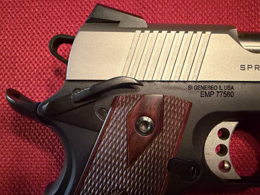 SPRINGFIELD ARMORY EMP MICRO-COMPACT 9MM • 3" BI-TONE 1911 • 3 MAGS & CASE-img-25