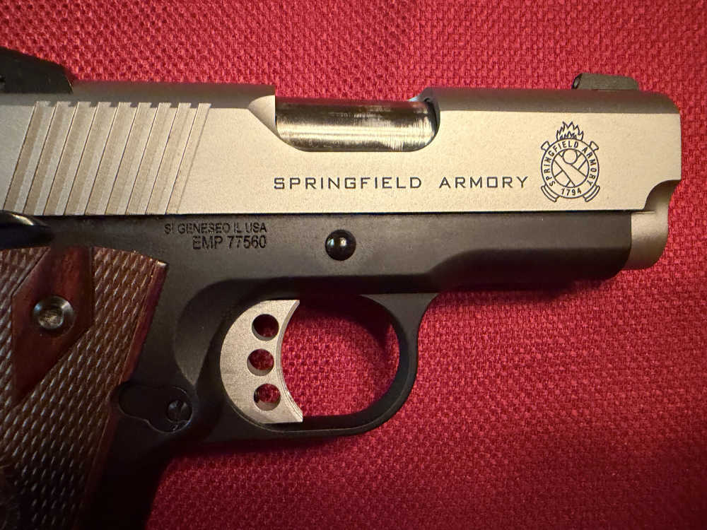 SPRINGFIELD ARMORY EMP MICRO-COMPACT 9MM • 3" BI-TONE 1911 • 3 MAGS & CASE-img-32