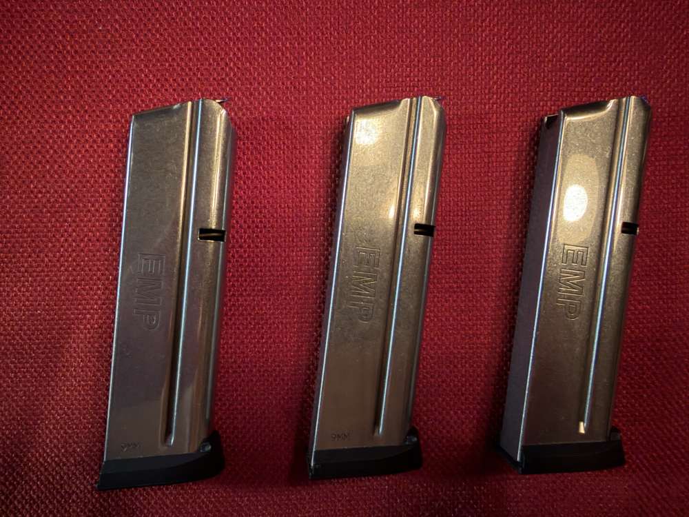 SPRINGFIELD ARMORY EMP MICRO-COMPACT 9MM • 3" BI-TONE 1911 • 3 MAGS & CASE-img-33