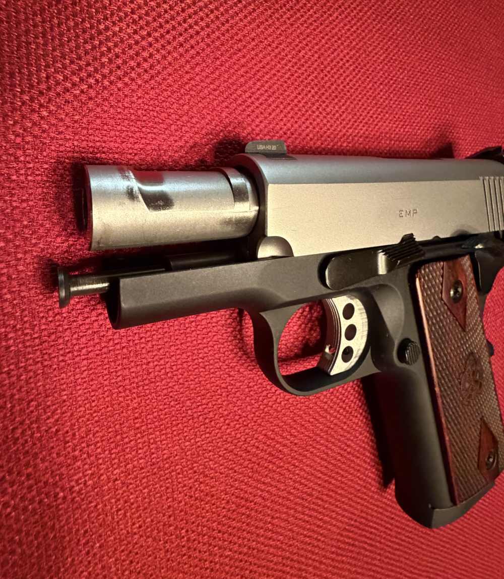 SPRINGFIELD ARMORY EMP MICRO-COMPACT 9MM • 3" BI-TONE 1911 • 3 MAGS & CASE-img-12
