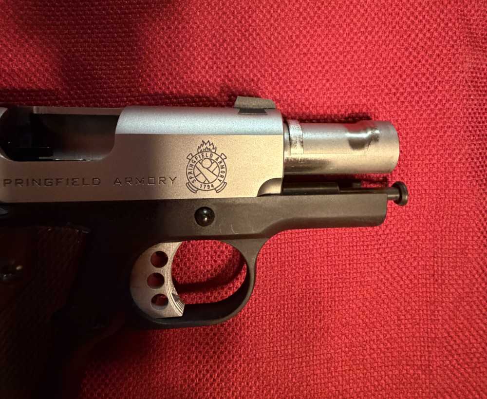 SPRINGFIELD ARMORY EMP MICRO-COMPACT 9MM • 3" BI-TONE 1911 • 3 MAGS & CASE-img-9