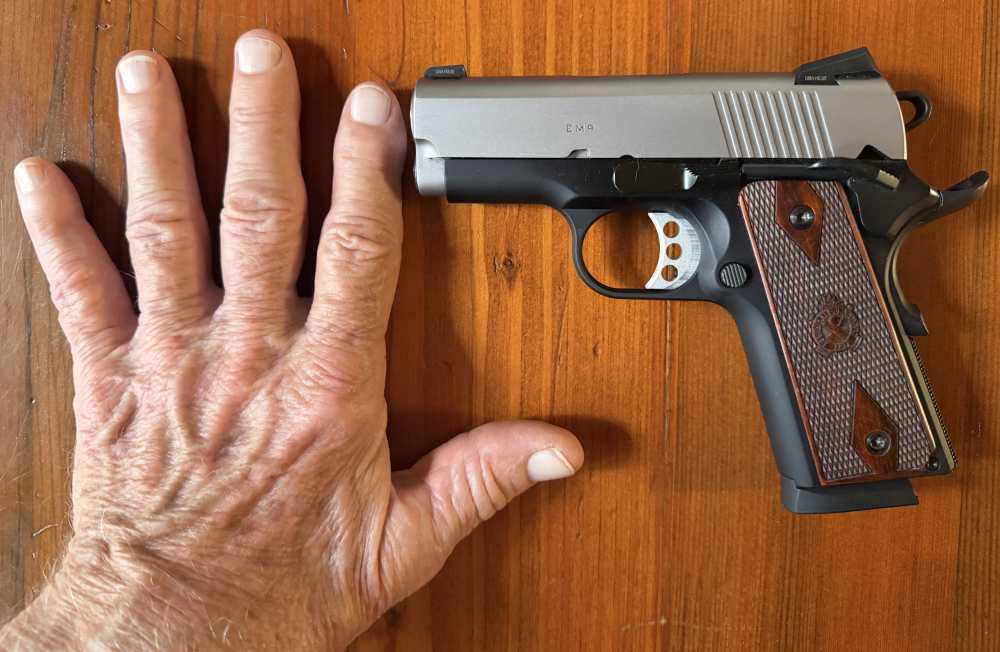 SPRINGFIELD ARMORY EMP MICRO-COMPACT 9MM • 3" BI-TONE 1911 • 3 MAGS & CASE-img-4