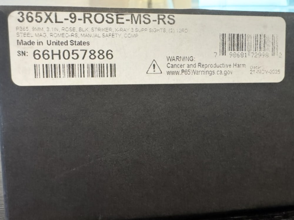 Sig Sauer P365 Rose Romeo RS-img-1