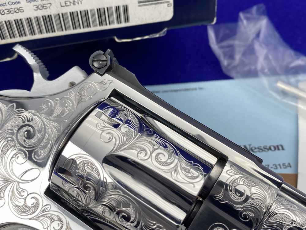 PAUL PIQUETTE FACTORY MASTER ENGRAVED Smith Wesson 629-3 .44Mag Bts 6"-img-23