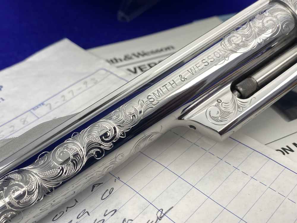 PAUL PIQUETTE FACTORY MASTER ENGRAVED Smith Wesson 629-3 .44Mag Bts 6"-img-14