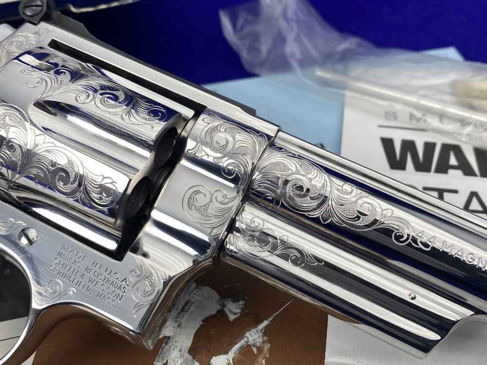PAUL PIQUETTE FACTORY MASTER ENGRAVED Smith Wesson 629-3 .44Mag Bts 6"-img-27