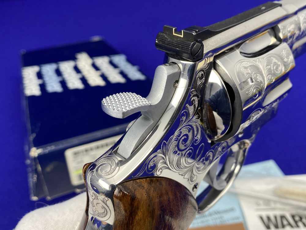 PAUL PIQUETTE FACTORY MASTER ENGRAVED Smith Wesson 629-3 .44Mag Bts 6"-img-36