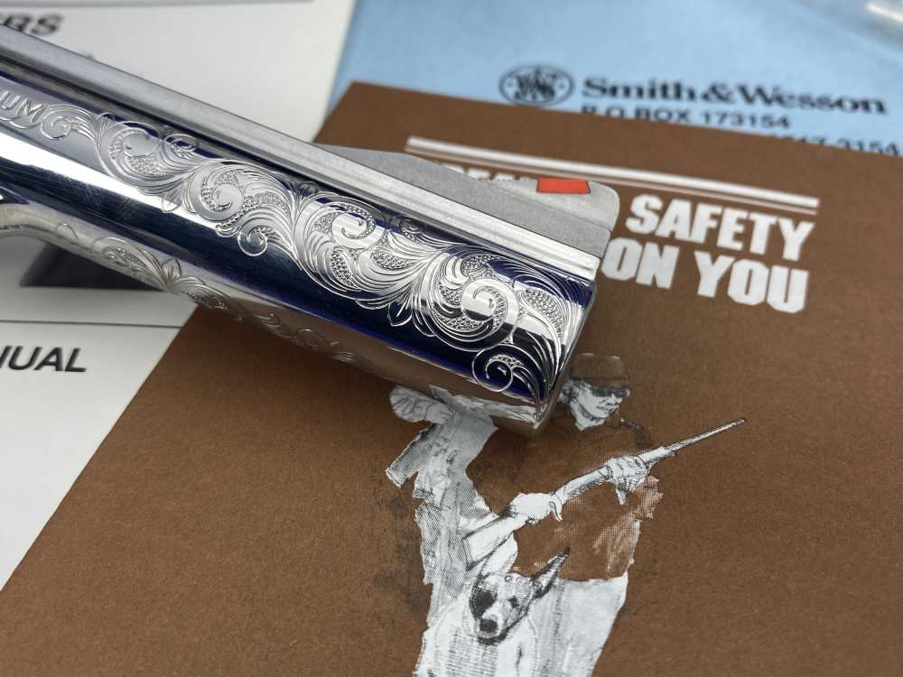 PAUL PIQUETTE FACTORY MASTER ENGRAVED Smith Wesson 629-3 .44Mag Bts 6"-img-58