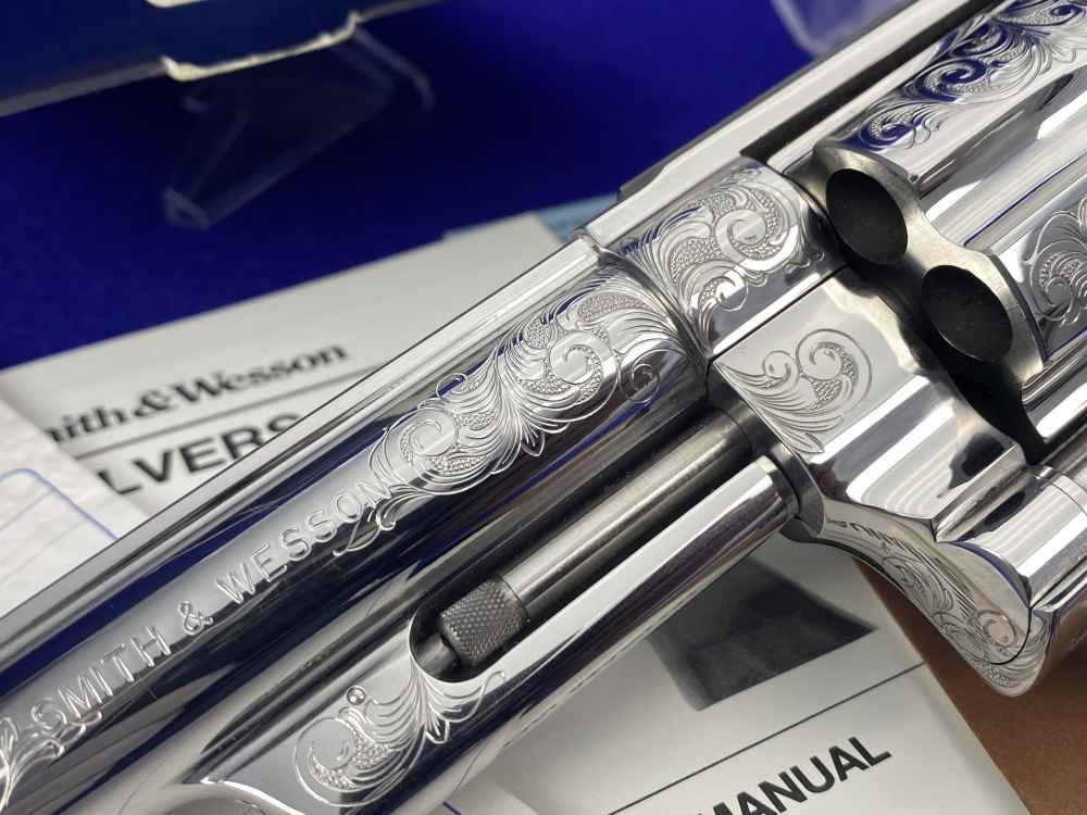 PAUL PIQUETTE FACTORY MASTER ENGRAVED Smith Wesson 629-3 .44Mag Bts 6"-img-13