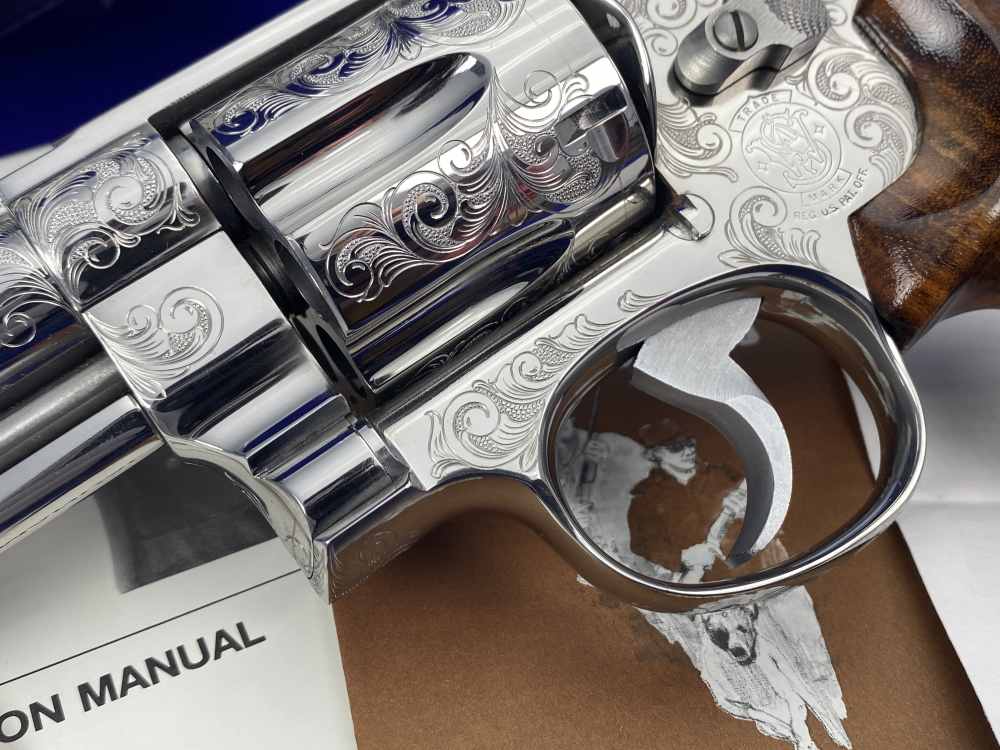PAUL PIQUETTE FACTORY MASTER ENGRAVED Smith Wesson 629-3 .44Mag Bts 6"-img-8