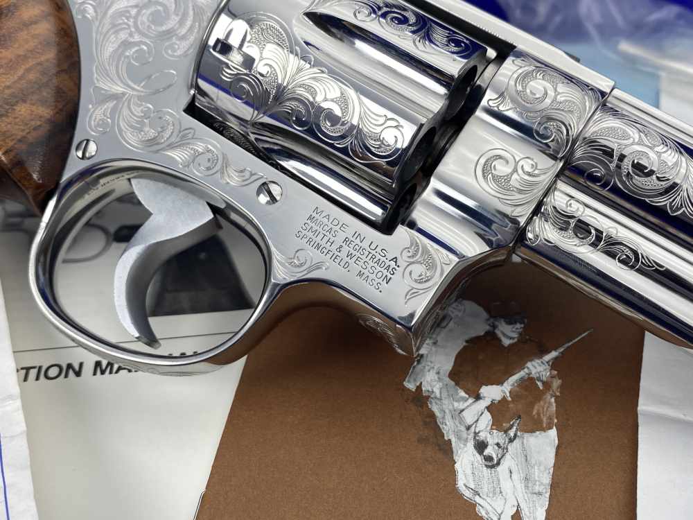 PAUL PIQUETTE FACTORY MASTER ENGRAVED Smith Wesson 629-3 .44Mag Bts 6"-img-21