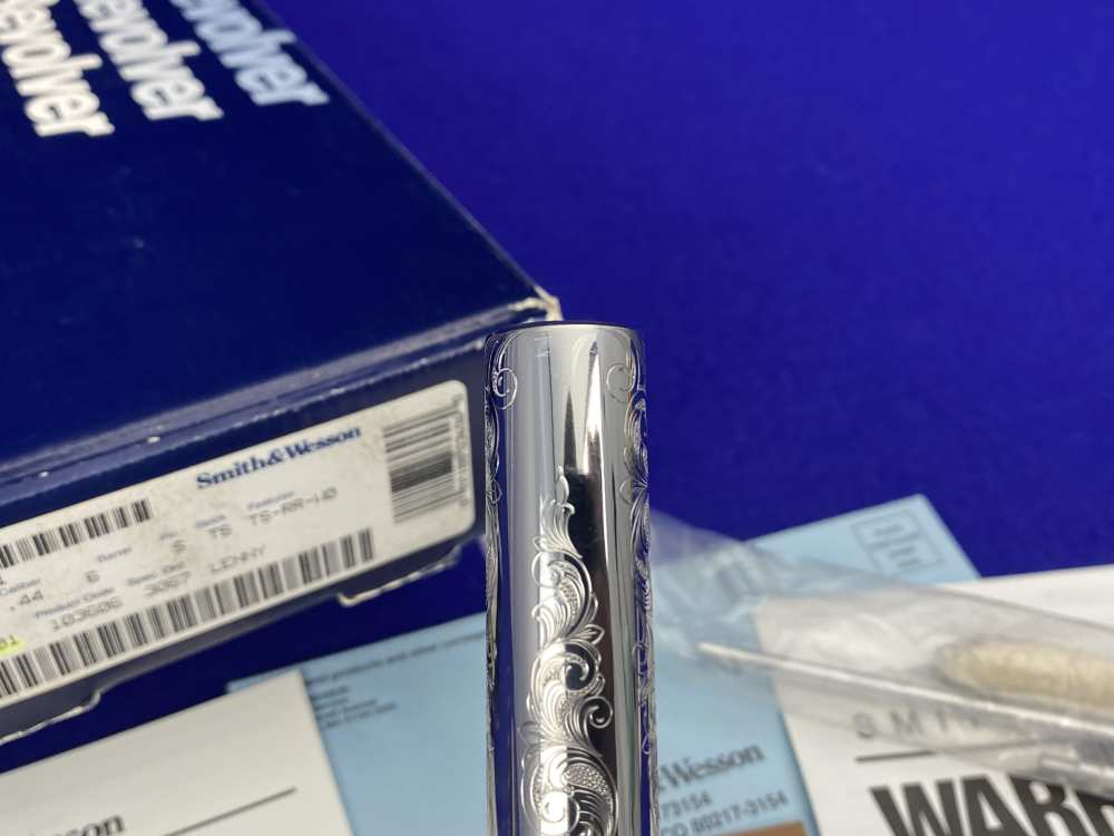 PAUL PIQUETTE FACTORY MASTER ENGRAVED Smith Wesson 629-3 .44Mag Bts 6"-img-50