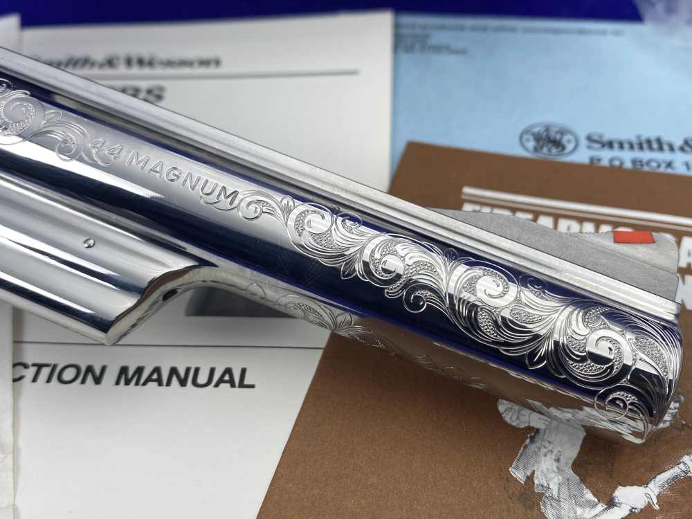 PAUL PIQUETTE FACTORY MASTER ENGRAVED Smith Wesson 629-3 .44Mag Bts 6"-img-59