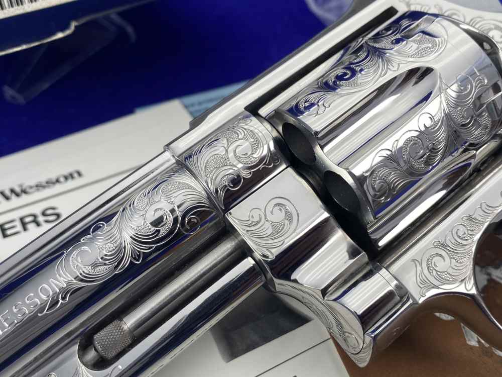 PAUL PIQUETTE FACTORY MASTER ENGRAVED Smith Wesson 629-3 .44Mag Bts 6"-img-9