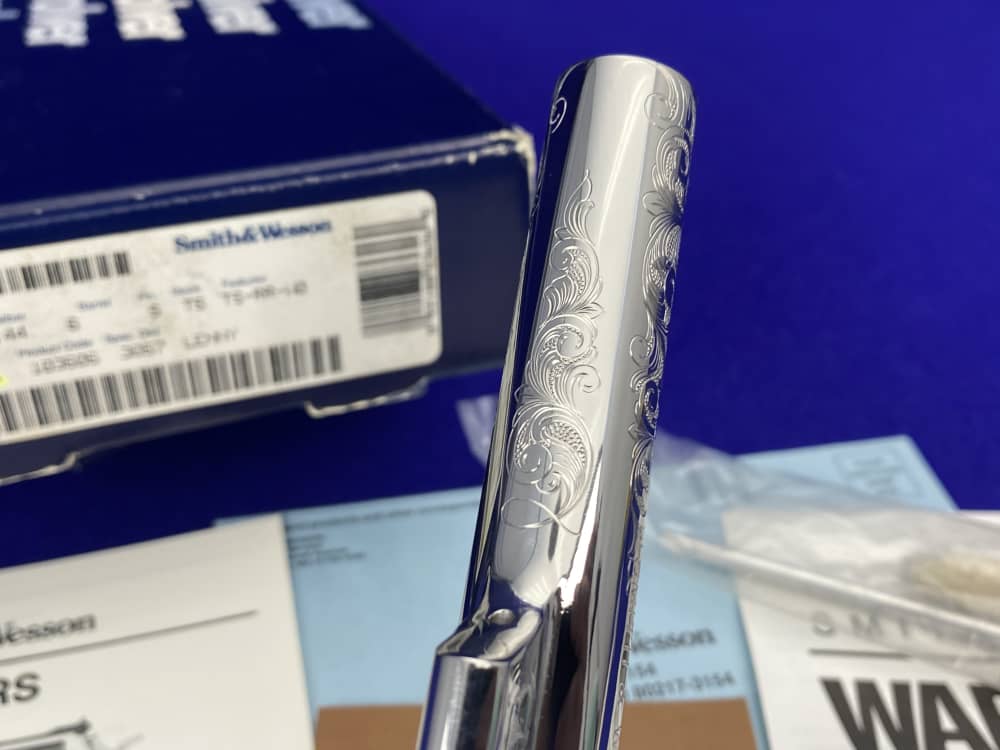 PAUL PIQUETTE FACTORY MASTER ENGRAVED Smith Wesson 629-3 .44Mag Bts 6"-img-51