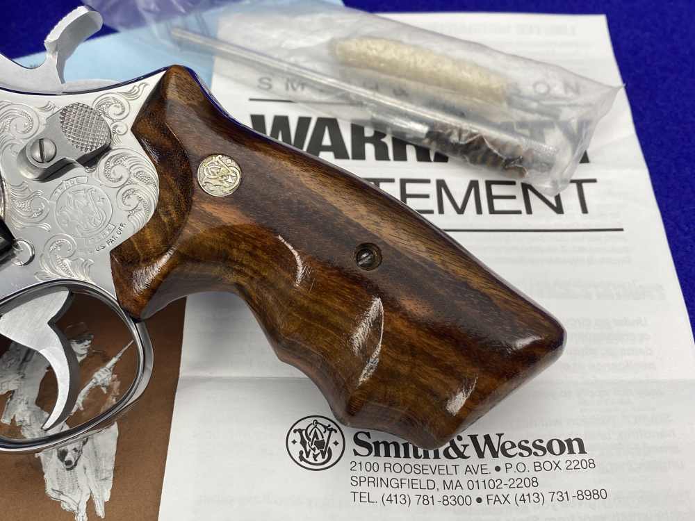 PAUL PIQUETTE FACTORY MASTER ENGRAVED Smith Wesson 629-3 .44Mag Bts 6"-img-6