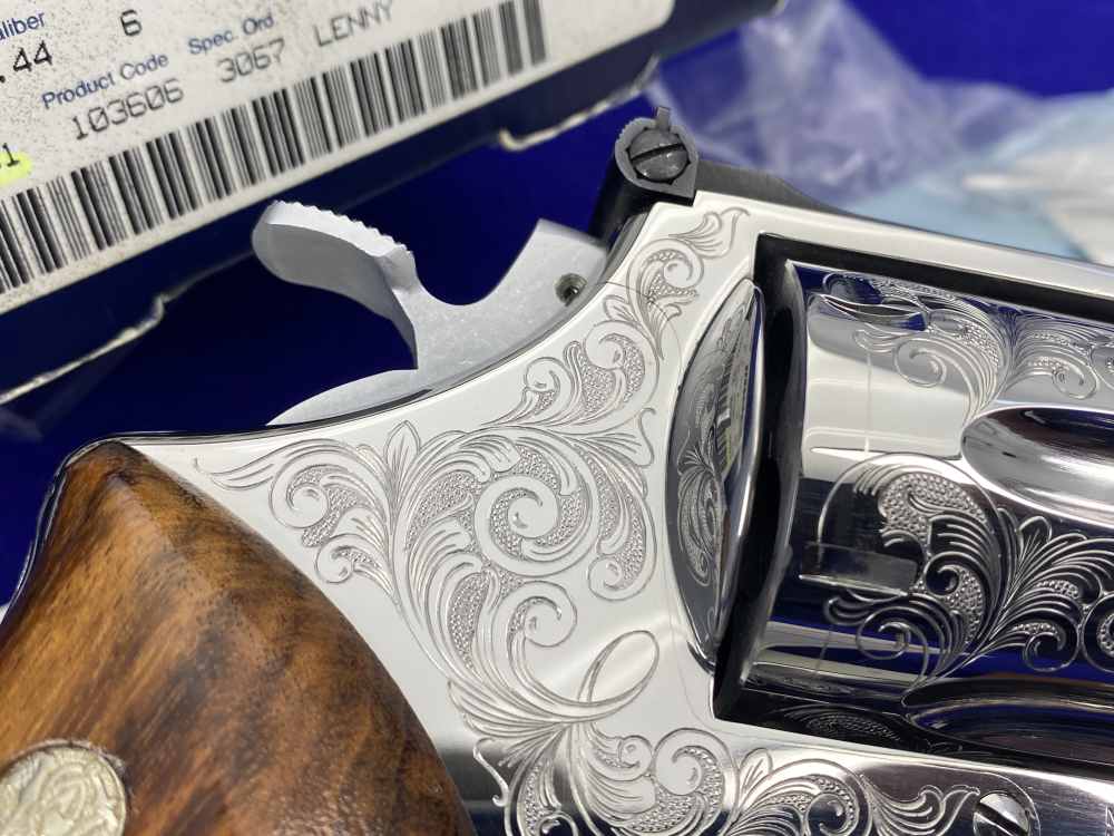 PAUL PIQUETTE FACTORY MASTER ENGRAVED Smith Wesson 629-3 .44Mag Bts 6"-img-24