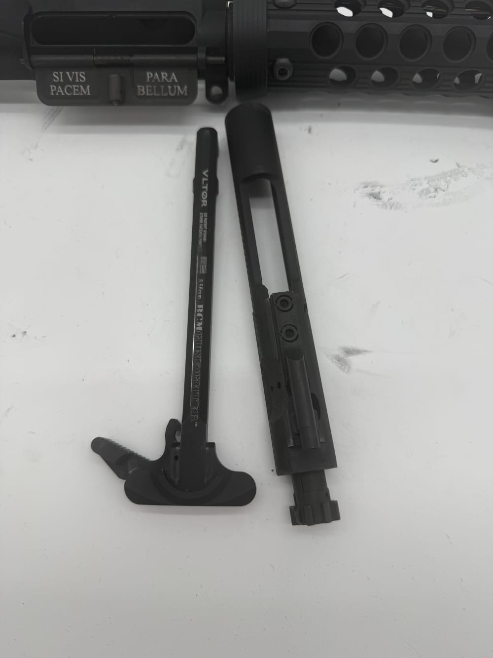 Troy upper with troy rail and bcm charging handle -img-8