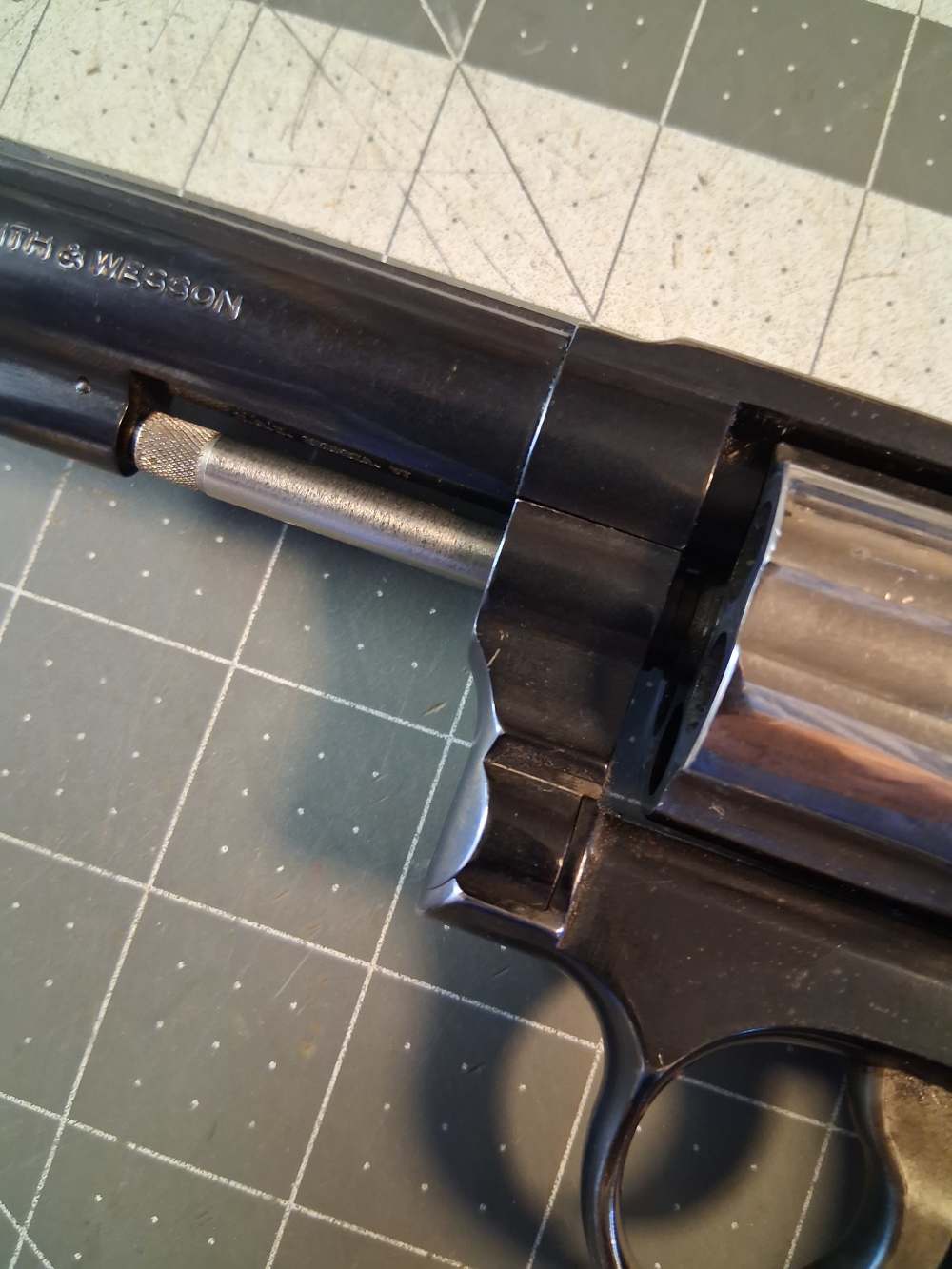 smith wesson revolver 10-10 k frame 38 special 2 tone heavy barrel-img-14
