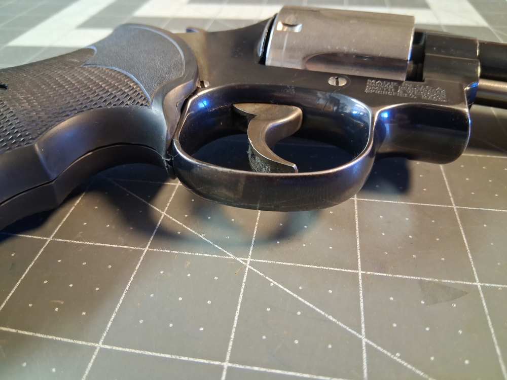 smith wesson revolver 10-10 k frame 38 special 2 tone heavy barrel-img-2