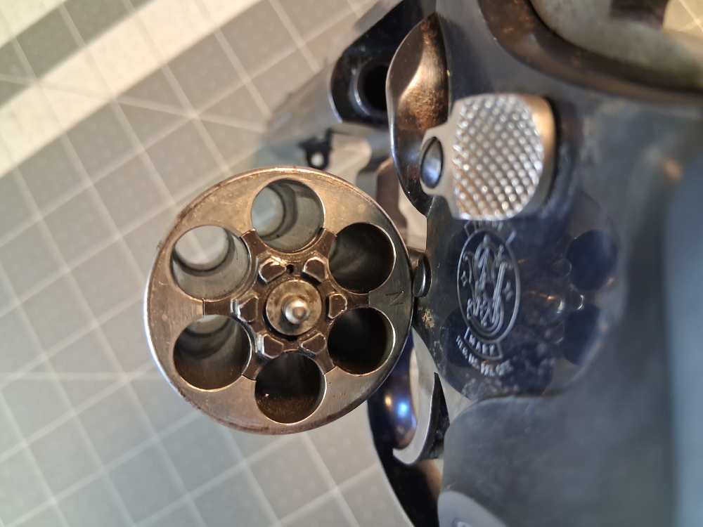 smith wesson revolver 10-10 k frame 38 special 2 tone heavy barrel-img-9