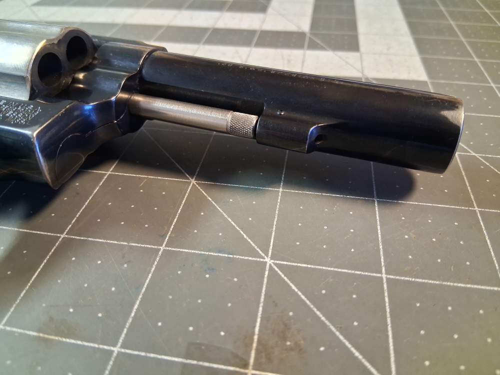 smith wesson revolver 10-10 k frame 38 special 2 tone heavy barrel-img-3