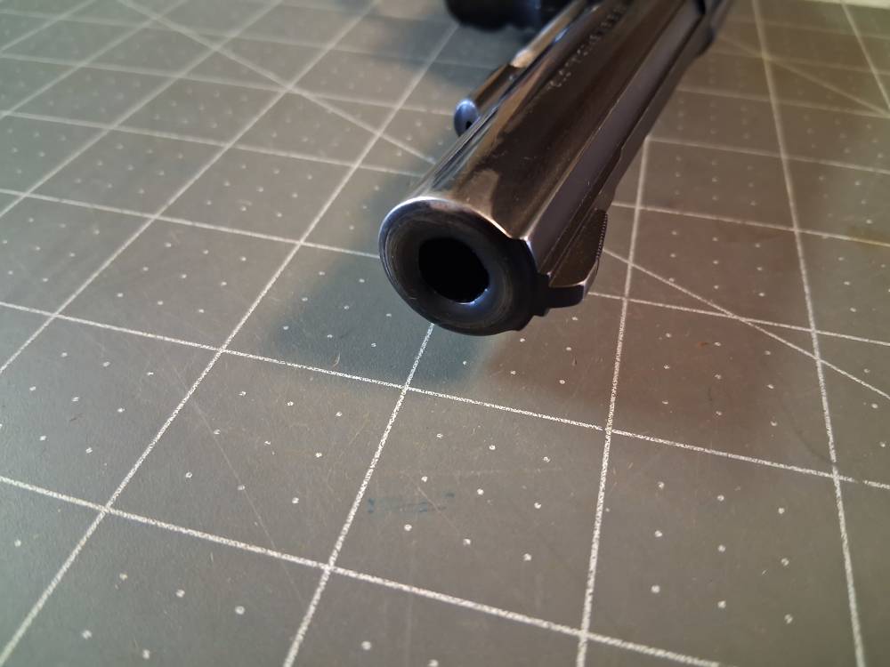 smith wesson revolver 10-10 k frame 38 special 2 tone heavy barrel-img-6