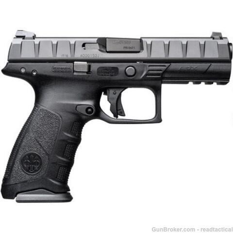 Beretta APX 9mm Luger Semi Auto Pistol 4.25" Barrel 10 Rounds Polymer Frame-img-0