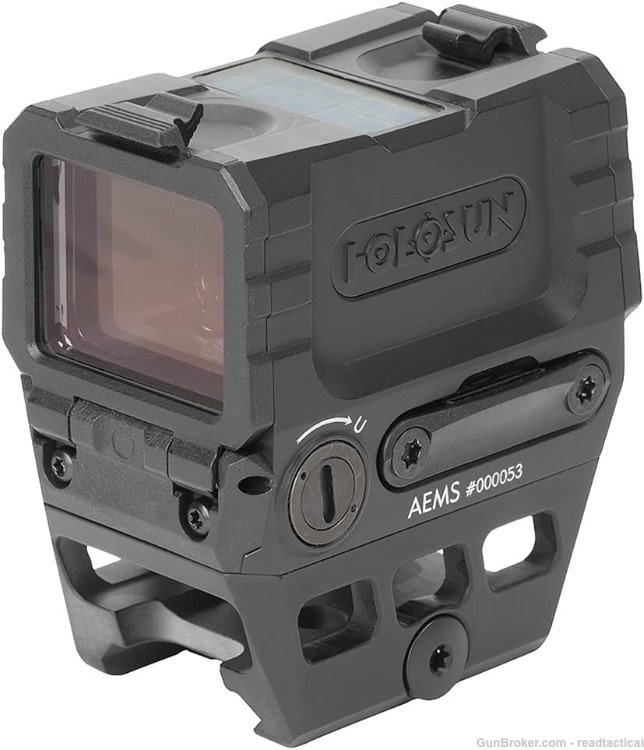 HOLOSUN Green Multi-Reticle, 7075 Aluminum, Enclosed, Solar, Shake Awake-img-0