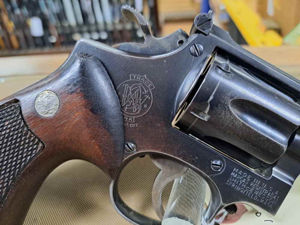 Smith & Wesson Pre Model 15 5 Screw 38SPL 4" 1952-img-2