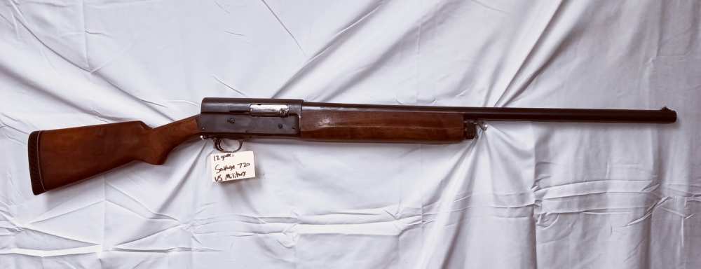 Savage Model 720 – 12 Gauge – WWII Military U.S. Property Marked-img-0