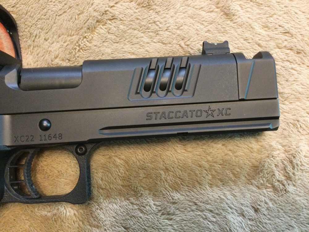 STACCATO 2011 XC RACE-GUN PISTOL PKG in 9mm Cal. W/GREEN DOT OPTIC-img-7