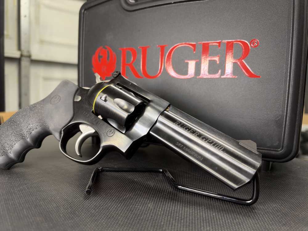 Ruger GP100 Blued .357 Magnum 4" Barrel-img-2