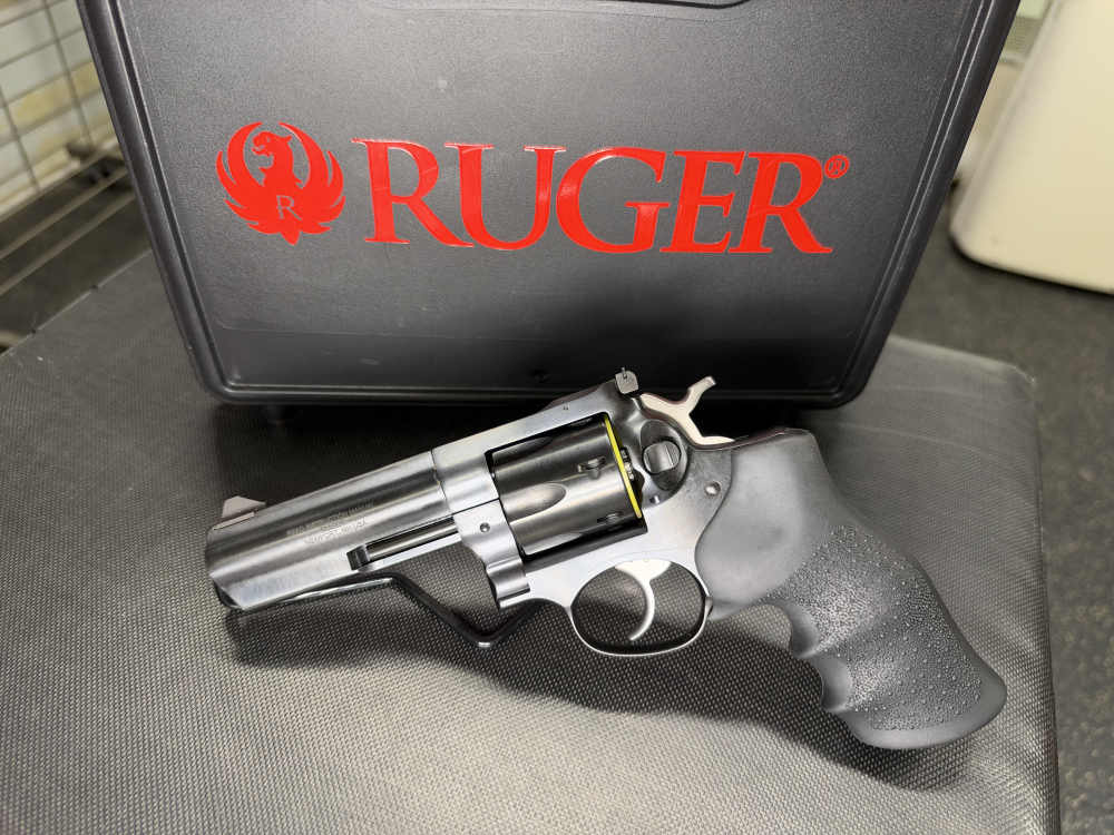 Ruger GP100 Blued .357 Magnum 4" Barrel-img-0
