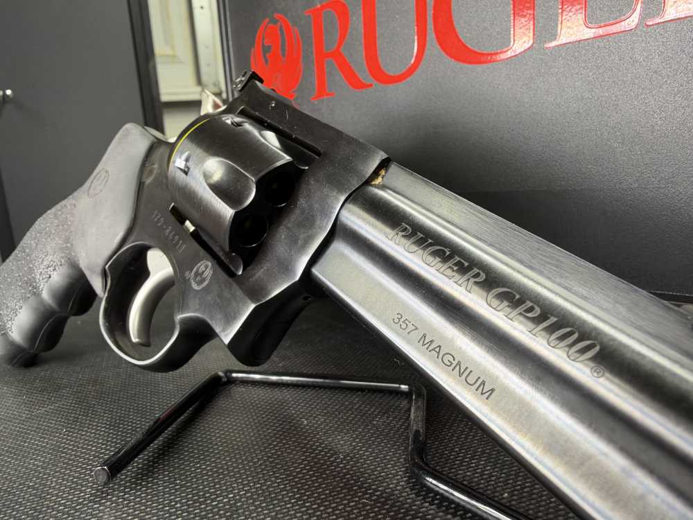 Ruger GP100 Blued .357 Magnum 4" Barrel-img-3