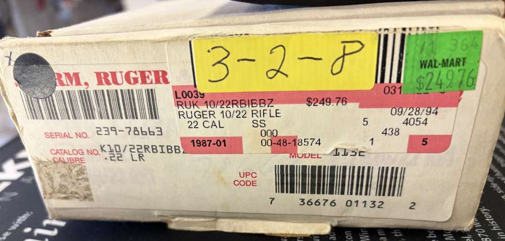 Ruger 10/22 International Laminate .22LR - 18.5" - NEW IN BOX-img-1