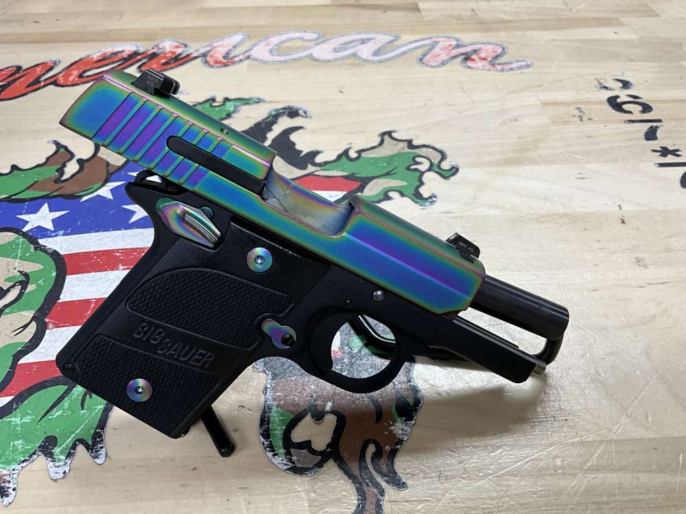Sig Sauer P938 Edge Ambi Rainbow 9MM 10% Layaway Available-img-4