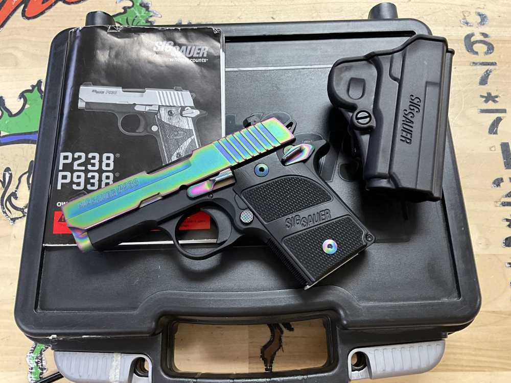 Sig Sauer P938 Edge Ambi Rainbow 9MM 10% Layaway Available-img-7