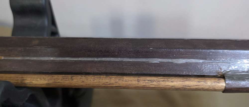 ULTRA RARE! Settle Kentucky Rifle Signed W.F. Settle Hiseville KY 1854 -img-56