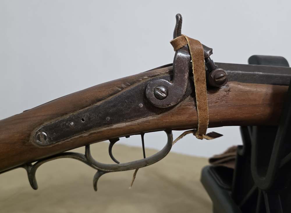 ULTRA RARE! Settle Kentucky Rifle Signed W.F. Settle Hiseville KY 1854 -img-7