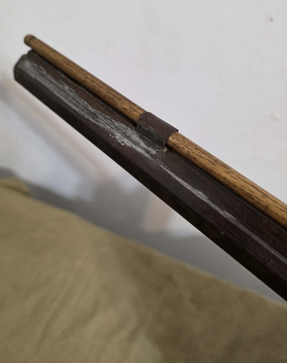 ULTRA RARE! Settle Kentucky Rifle Signed W.F. Settle Hiseville KY 1854 -img-50