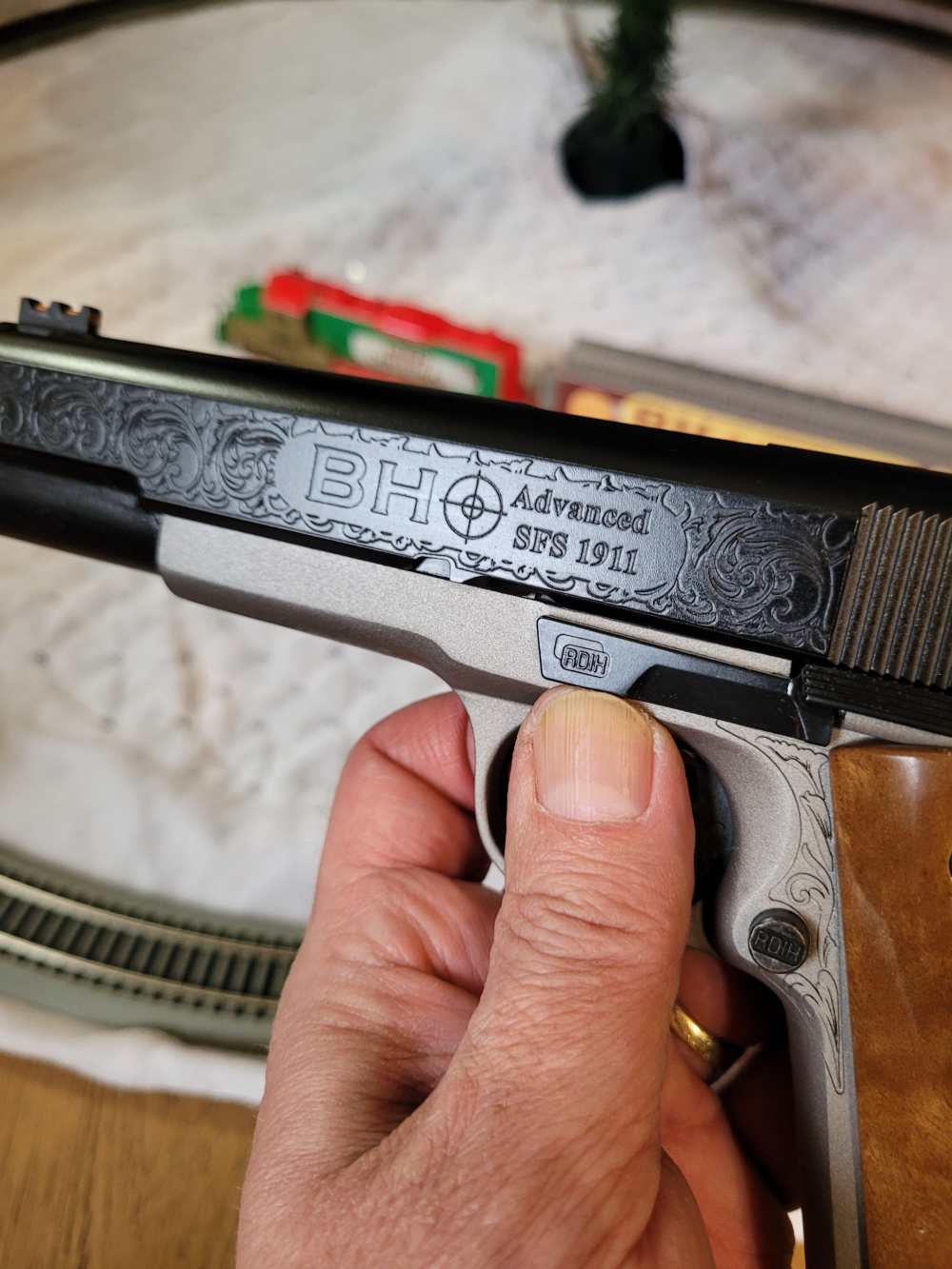 BHAdvanced ENGRAVED DESIGNER-TRIBUTE SFS 1911 Dual-Caliber / Hi-Power Medic-img-21