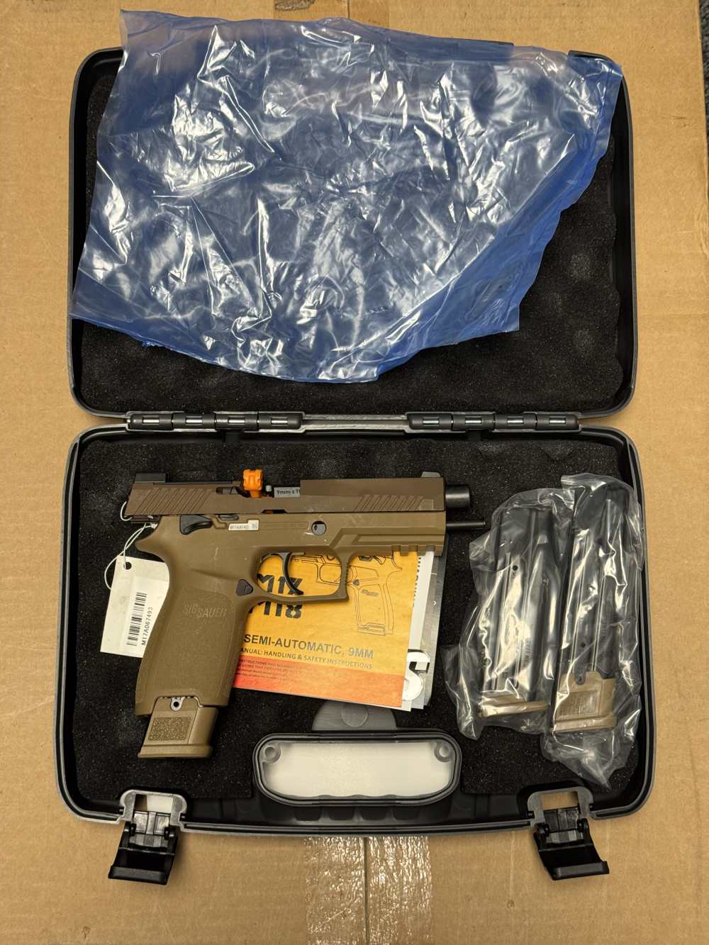 SIG Sauer P320-M17 9mm 4.7" 17RD + 2x21RD Mags-img-0
