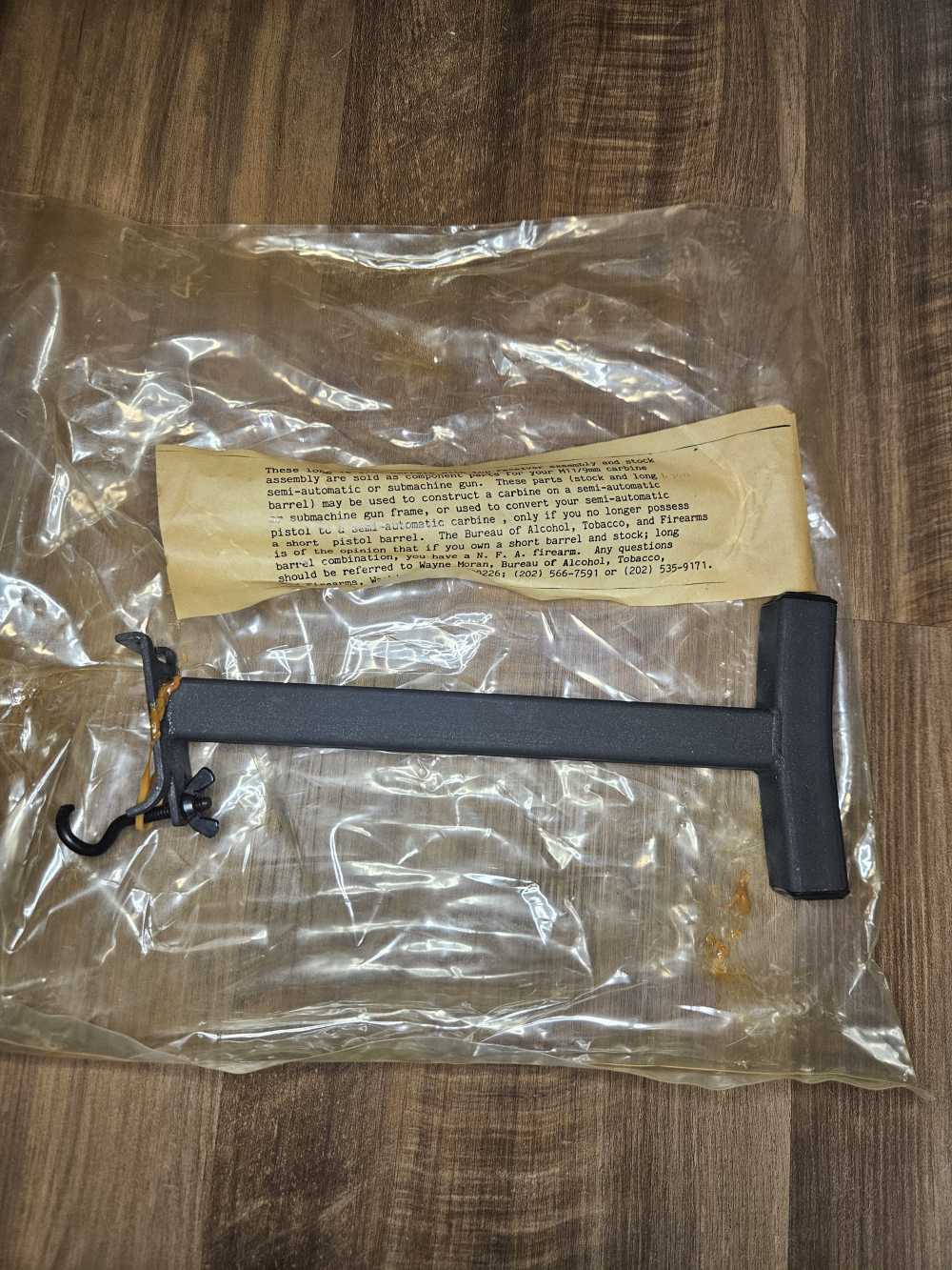 SWD M11/NINE OEM NOS fixed Metal stock m11/9 mac 11 10 m10 9MM-img-0